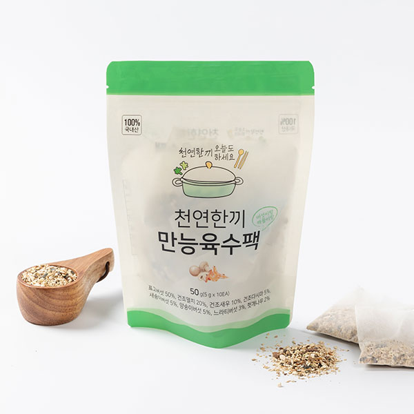 천연한끼 국내산 만능육수팩 한생원