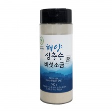 천연한끼 해양심층수 버섯소금 100g