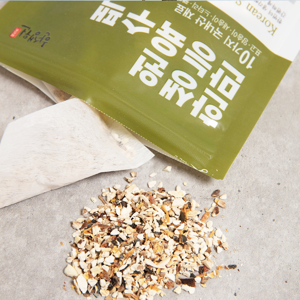 한생원 천연조미료 프리미엄 선물세트 1호 육수팩 4팩 - 명절 선물 아기 육수 국물 떡국